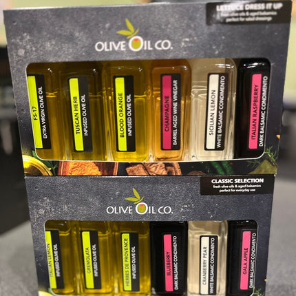 6 - Pack 60ml Oil & Vinegar Gift Sets - 2 Styles - JustSimcoe.ca