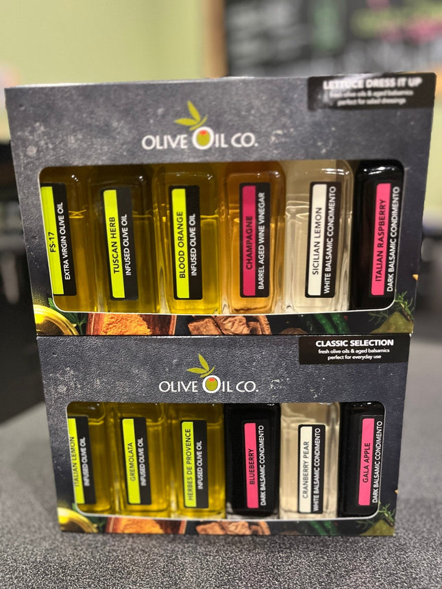 6 - Pack 60ml Oil & Vinegar Gift Sets - 2 Styles - JustSimcoe.ca