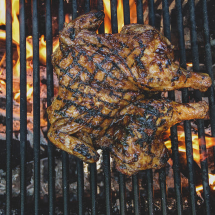 Grilled Huli Huli Hawaiian BBQ  1/2 Chicken Dinner Kit for 2