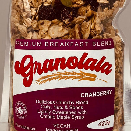 Granolala Cranberry 425g