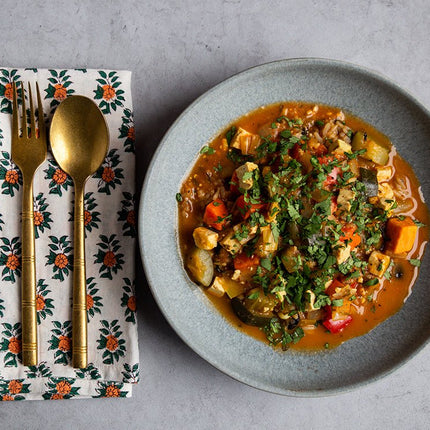Really Good Vegan Caribbean Jump - Up Stew Kit with Rice and Beans - Just Simcoe