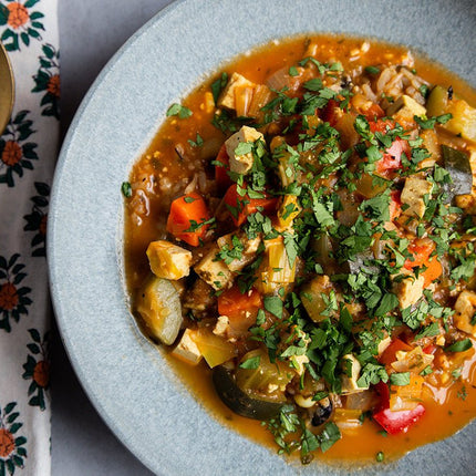 Really Good Vegan Caribbean Jump - Up Stew Kit with Rice and Beans - Just Simcoe