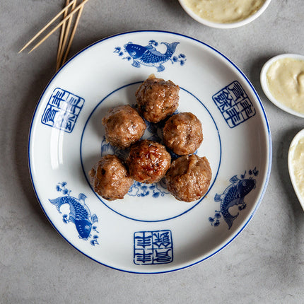 Thai Meatballs with Thai Curry Sauce