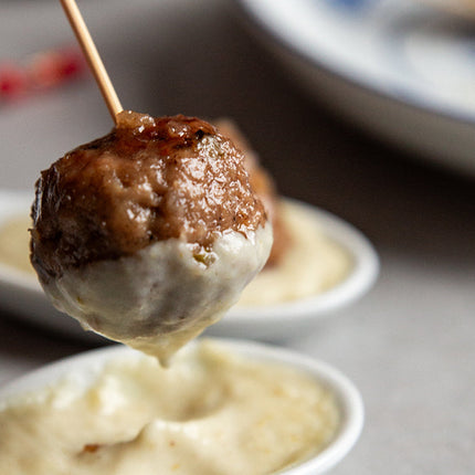 Thai Meatballs with Thai Curry Sauce