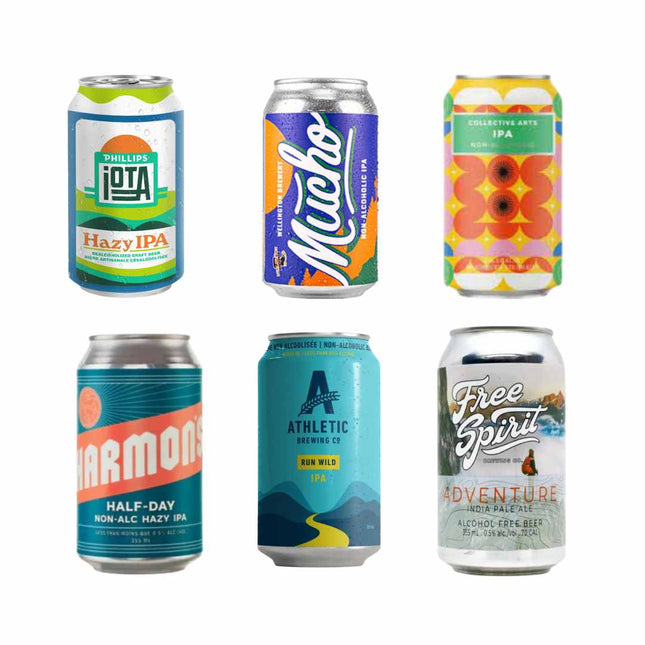 Sober Sips Non - Alcoholic IPA Variety 6 Pack - JustSimcoe.ca