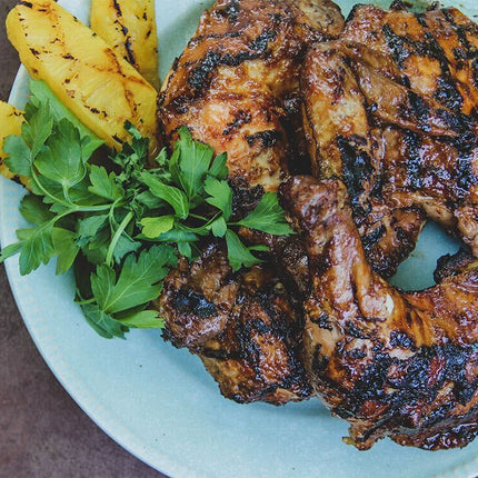 Grilled Huli Huli BBQ Half Chicken