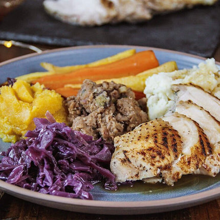 Thanksgiving Roast Turkey Dinner With Fixn's and 5 Side Dishes