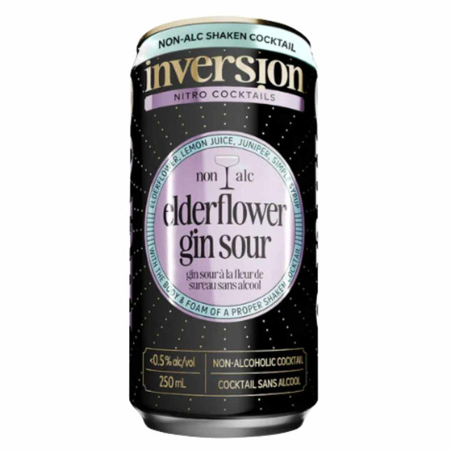 Inversion Cocktails Nitro Elderflower Gin Sour Non-Alcoholic Cocktail (250 mL)