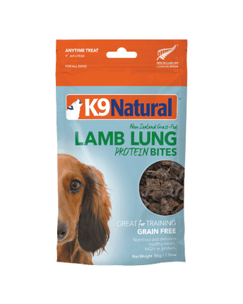 K9 NATURAL LAMB FD PROTEIN BITES 50G - Just Simcoe