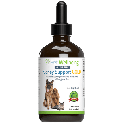 PET WELLBEING KIDNEY SUPPORT GOLD 4OZ - Just Simcoe