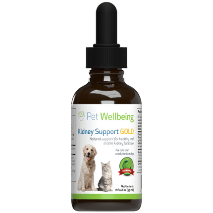 PET WELLBEING KIDNEY SUPPORT GOLD 2OZ - Just Simcoe