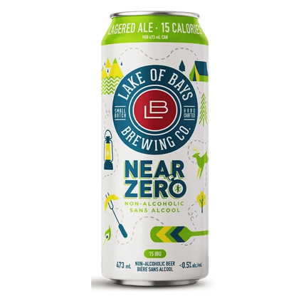 Lake of Bays Brewing Co. Near Zero Non - Alcoholic Lagered Ale - Just Simcoe