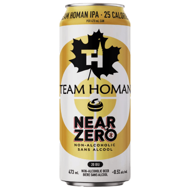 Lake of Bays Brewing Co. Team Homan Near Zero Non - Alcoholic New England IPA - Just Simcoe