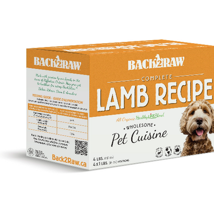 BACK2RAW LAMB RECIPE COMP 4X1LB