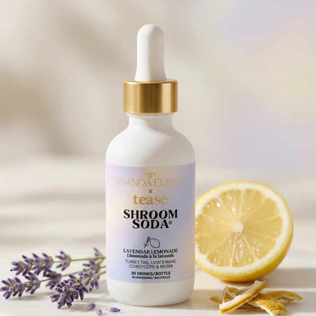 Lavendar Lemonade Shroom Soda