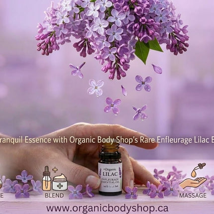 Lilac Enfleurage Essential Oil . Wildcrafted. 30ml