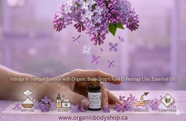 Lilac Enfleurage Essential Oil . Wildcrafted. 30ml