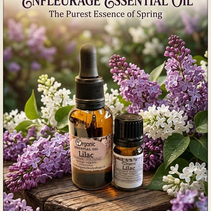 Lilac Enfleurage Oil. Wildcrafted Ontario 5ml