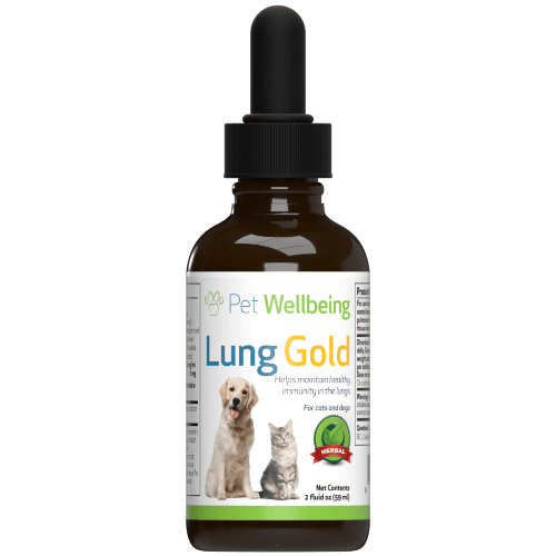 PET WELLBEING LUNG GOLD 2OZ - Just Simcoe