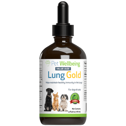 PET WELLBEING LUNG GOLD 4OZ - Just Simcoe