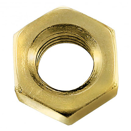 M10-1.5 Hex Nut 10.9 Yellow Zinc (Qty: 100)