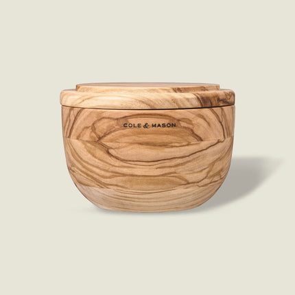 Cole & Mason Portobello Olive Wood Salt Cellar