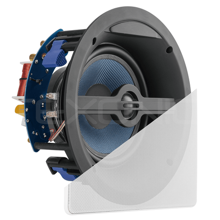 6.5" In-Ceiling Speaker with Kevlar Woven Cone and Titanium Dome Tweeter - TEXONIC AV Inc