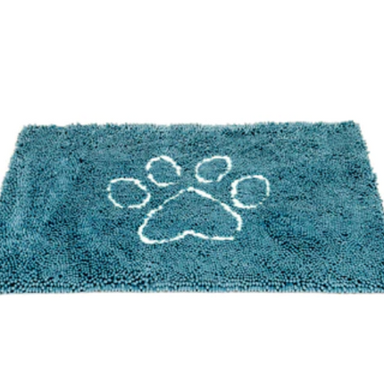 DGS DIRTY DOG DOORMAT BLUE LG 35X26"