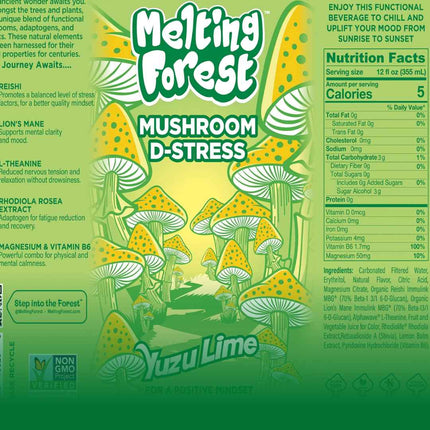 Melting Forest Mushroom Chill - Yuzu Lime