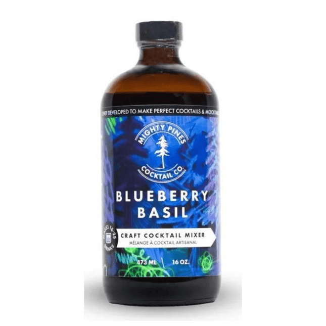 Mighty Pines Cocktail Co. Blueberry Basil Non - Alcoholic Mixer - Just Simcoe
