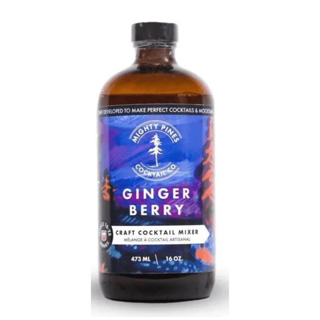 Mighty Pines Cocktail Co. Ginger Berry Non - Alcoholic Mixer - Just Simcoe