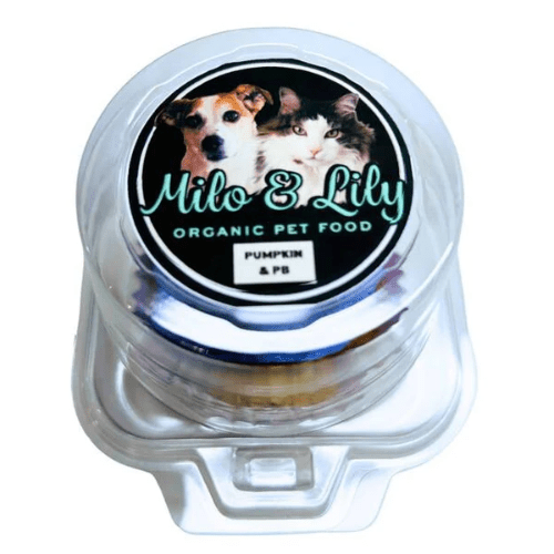 MILO & LILY PUPCAKE PB/PUMPKIN 135G - Just Simcoe