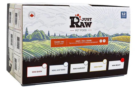 JUST RAW PURE MINI BEAST COMBO 12LB - Just Simcoe