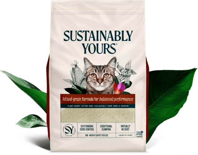 SUSTAINABLY YOURS CAT LITTER MIXED 13LB - Just Simcoe