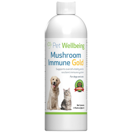 PET WELLBEING MUSHROOM IMMUNE GOLD