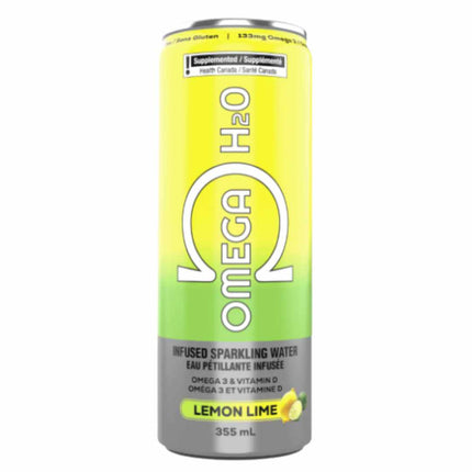 Chill Street Lemon Lime Omega H₂O Infused Sparkling Water