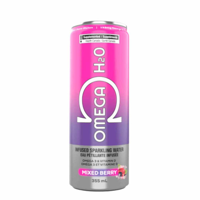 Chill Street Mixed Berry Omega H₂O Infused Sparkling Water