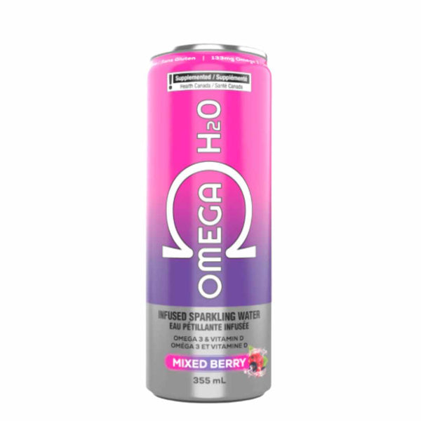 Chill Street Mixed Berry Omega H₂O Infused Sparkling Water