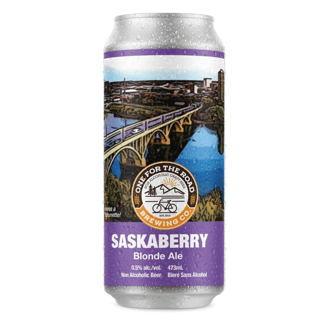 One For The Road Brewing Co. Saskaberry Non - Alcoholic Blonde Ale - Just Simcoe