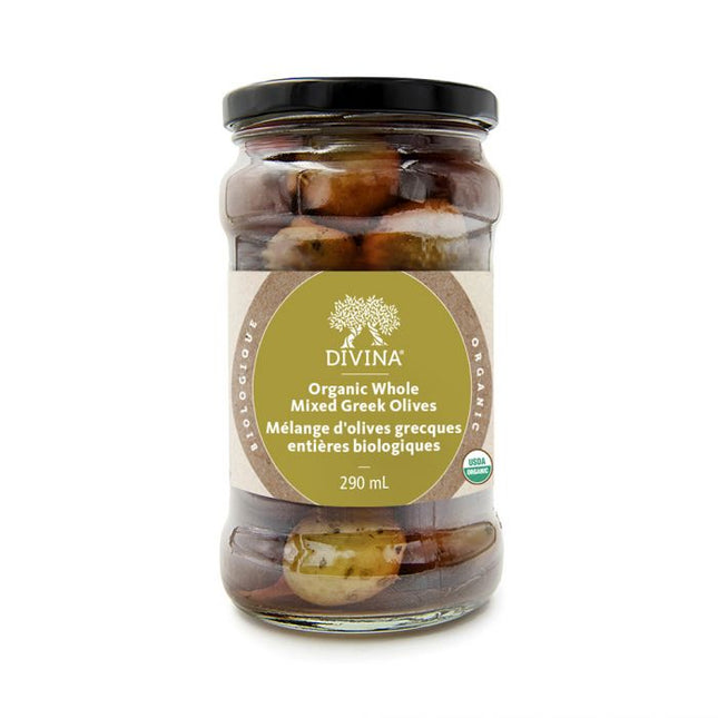 Divina Organic Greek Mix Olives - JustSimcoe.ca