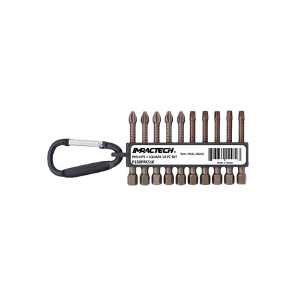 Vega Impactech Phillips #2 + Square #2 10 pc Set
