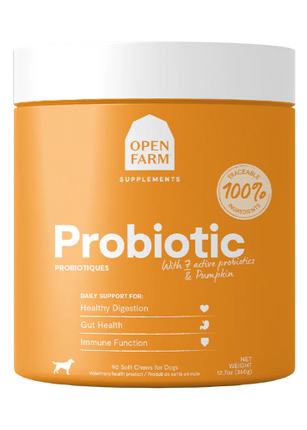 OPEN FARM PROBIOTIC CHEWS 90CT