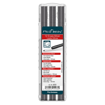 Pica Big Dry Refill-set Carpenter 2H