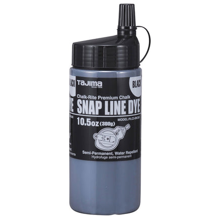 Black Semi-permanent Snap-line Chalk, 10.5oz (300g)