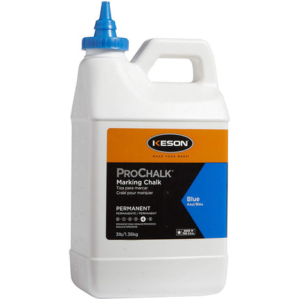 Keson Permanent Ultra Blue Chalk 3lb