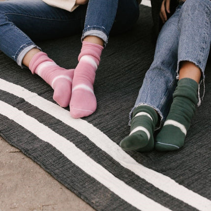 Terry Tie Dye Pima Cotton Socks - Just Simcoe