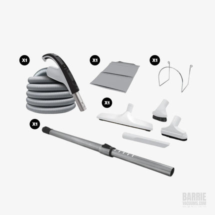 Premium Bare Floor Accessory Kit. - Central Vacuum Kit