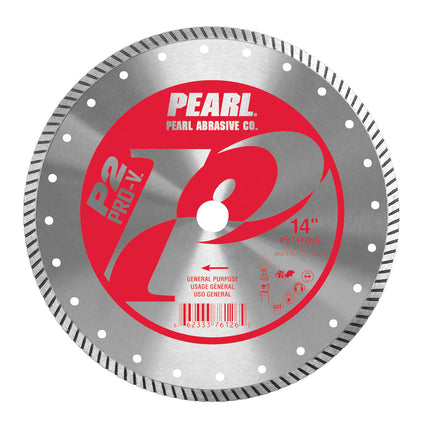 Pearl PV1412HS P2 Pro-V High Speed Turbo Blades 14 x .125 x 1, 20mm