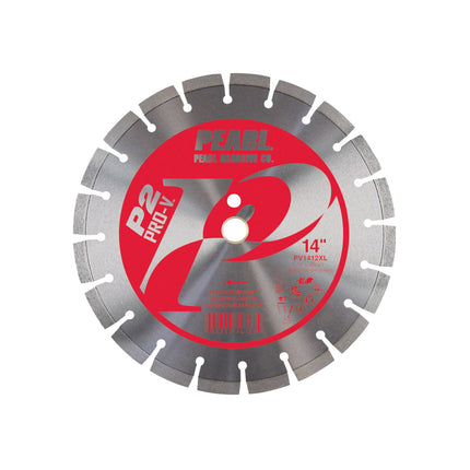 Pearl PV1412 xL P2 Pro-V Segmented Blades for Concrete and Masonry 14 x .125 x 1,20mm
