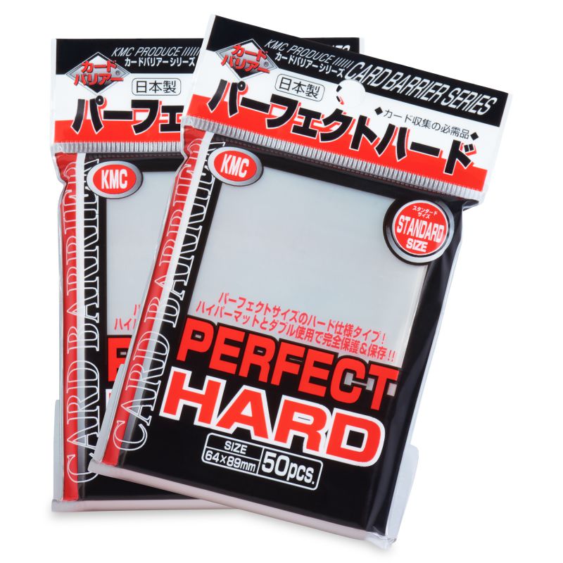 50ct KMC Perfect Fit Hard Standard Size Deck Protectors